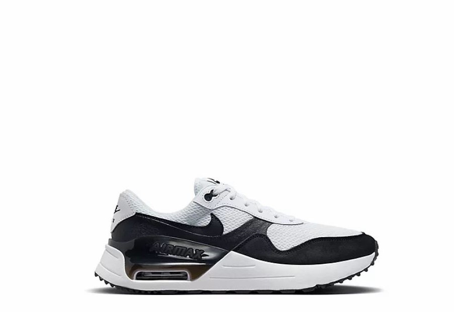 * Nike Mens Air Max Systm Sneaker White Men