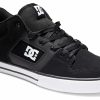 * Dc Men'S Pure Mid Top Skate Shoe Black/White Men