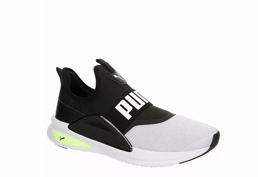 * Puma Mens Enzo Evolve Slip On Sneaker White Men