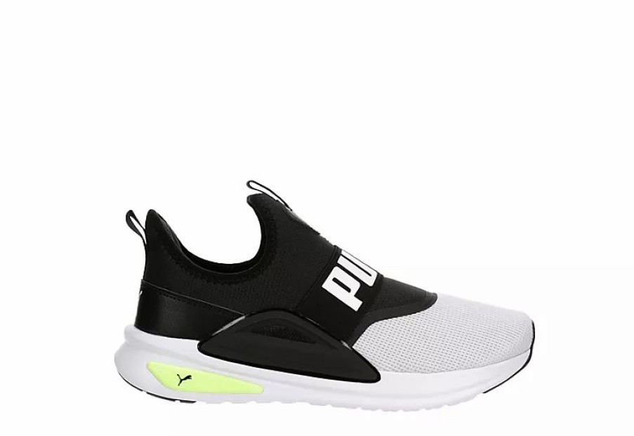 * Puma Mens Enzo Evolve Slip On Sneaker White Men