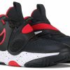 * Nike Kids' Hustle 11 Basketball Shoe Big Kid Black/Red Boys