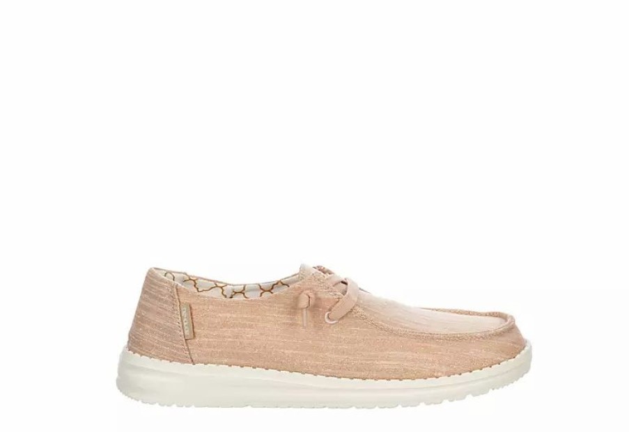 * Heydude Womens Wendy Slip On Sneaker Rose Gold Women