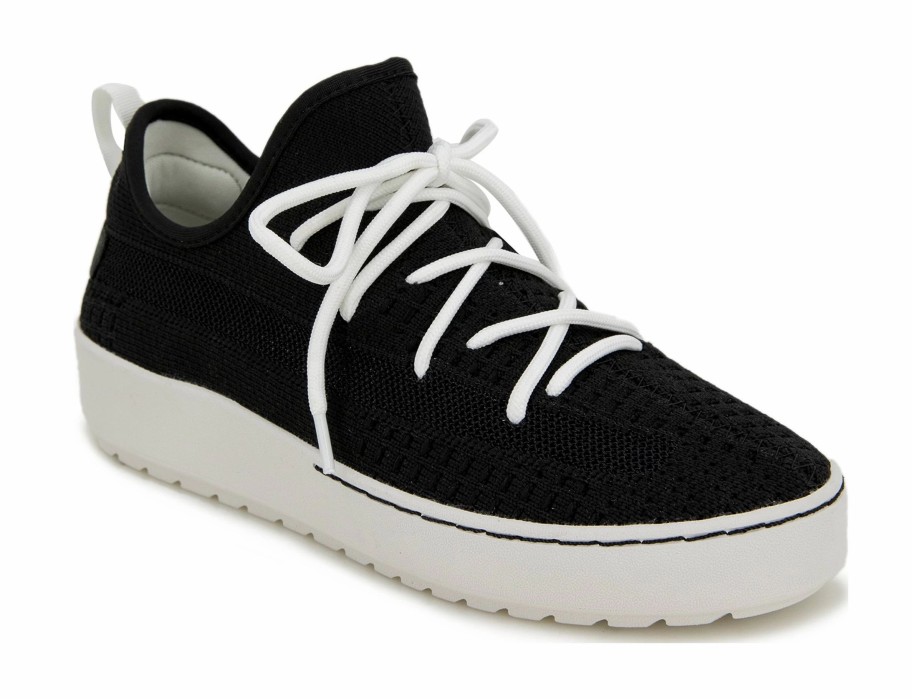 * Women'S Jenny Knit Sneaker Black Fabric Women