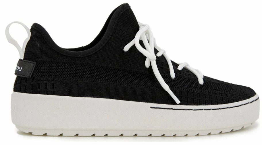 * Women'S Jenny Knit Sneaker Black Fabric Women