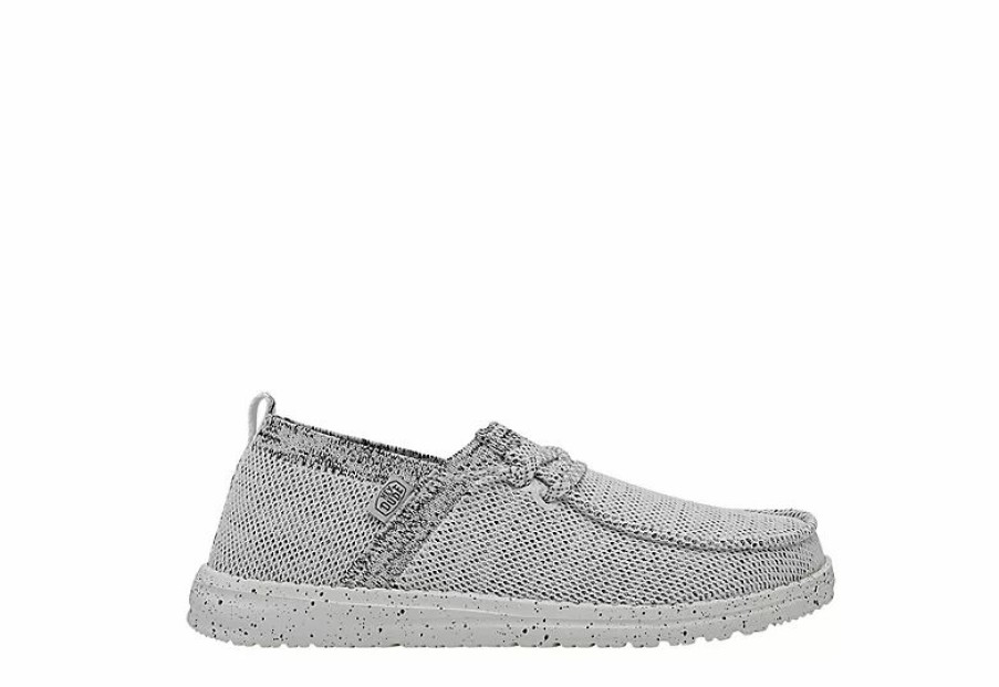 * Heydude Womens Wendy Halo Slip On Sneaker White Women