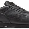 * Men'S Prowalker Narrow/Wide/X-Wide Sneaker Black Leather Men