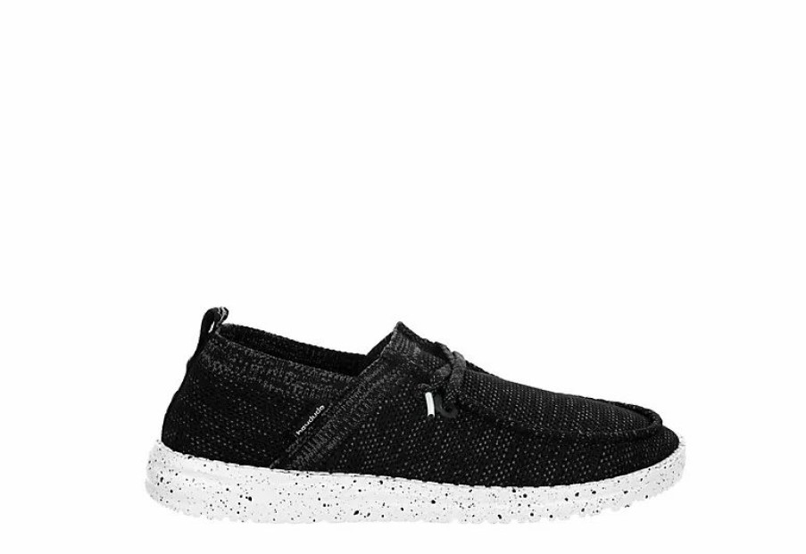 * Heydude Womens Wendy Halo Slip On Sneaker Black Women