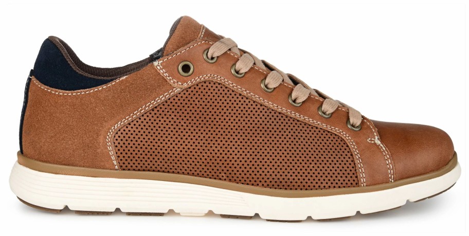 * Men'S Ramble Oxford Sneaker Brown Leather Men