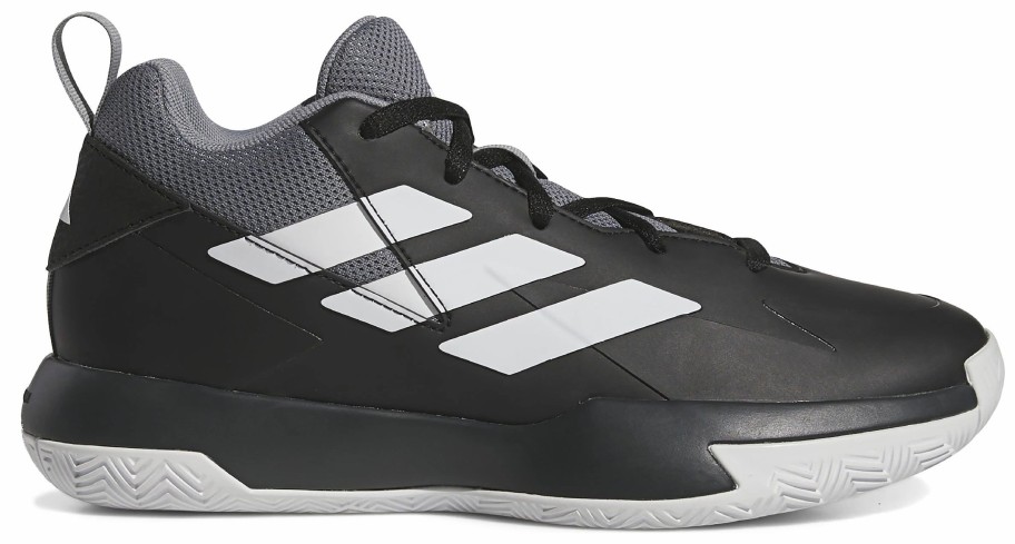 * Kids' Cross 'Em Up Select Basketball Shoe Little/Big Kid Black/White/Grey Boys