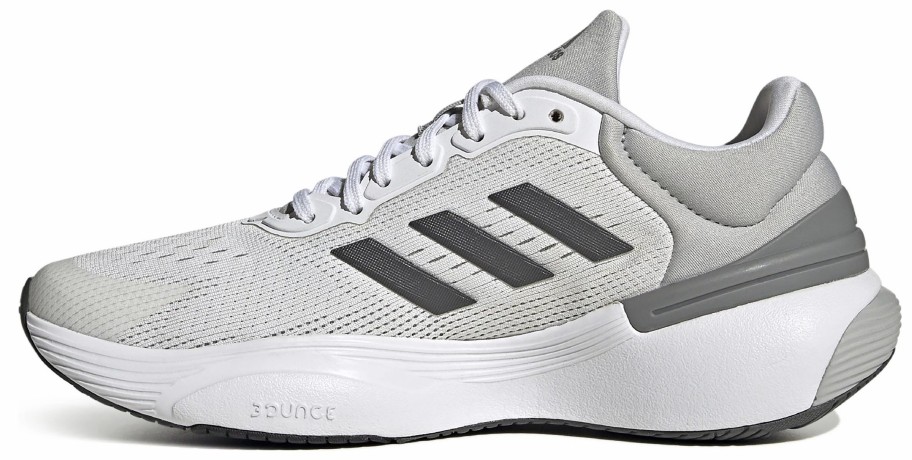 * Kids' Response Super 3.0 Running Shoe Big Kid White/Grey/Grey Boys