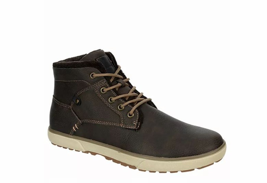 * Day Five Mens Edge Mid Sneaker Brown Men