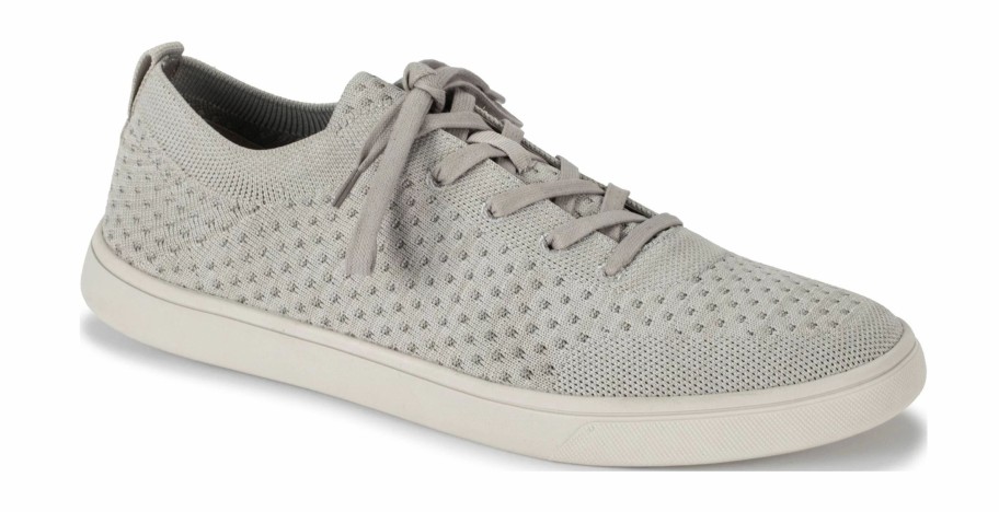 * Men'S Leo Casual Sneaker Light Grey Fabric Men