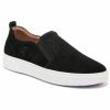 * Women'S Kimmie Perforated Slip On Sneaker Black Suede Women