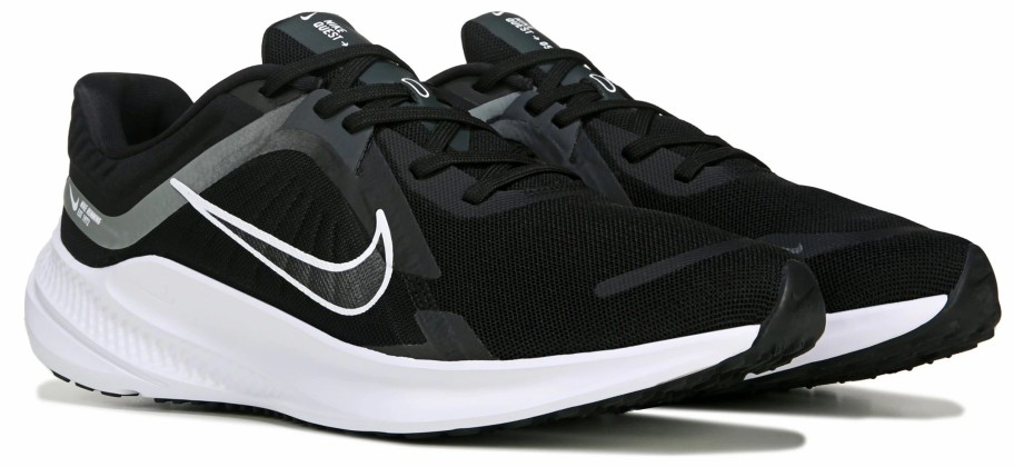 * Nike Men'S Quest 5 Running Shoe Black/White Men