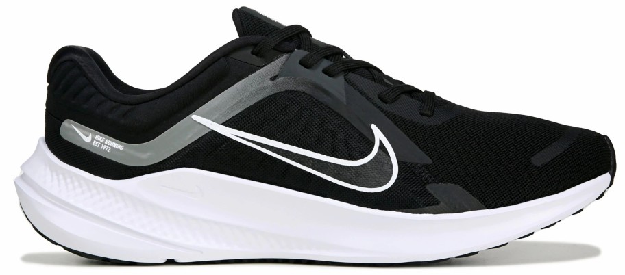 * Nike Men'S Quest 5 Running Shoe Black/White Men