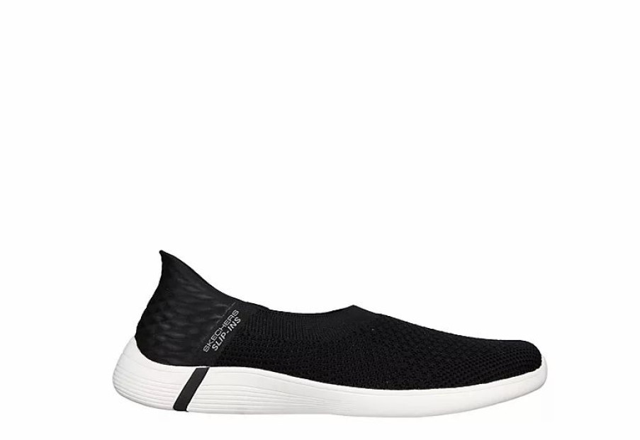 * Skechers Womens Slip-Ins On-The-Go Swift Advance Sneaker Black Women