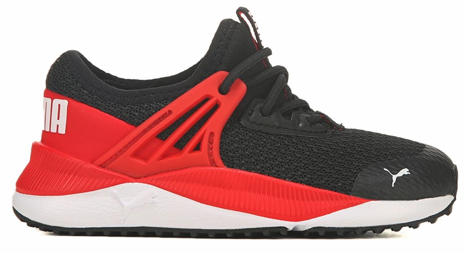 * Puma Kids' Pacer Future Sneaker Toddler Black/Red/White Boy