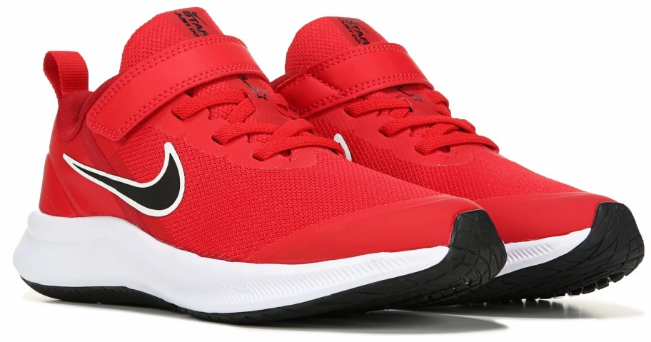 * Nike Kids' Star Runner 3 Sneaker Little Kid Red/Black/White Boy