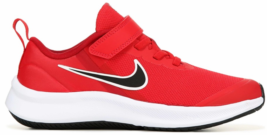 * Nike Kids' Star Runner 3 Sneaker Little Kid Red/Black/White Boy