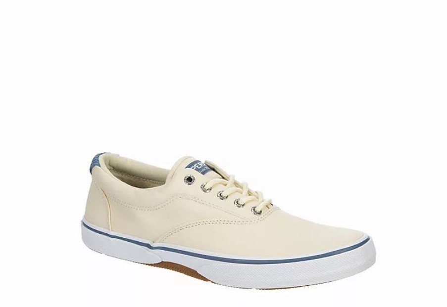 * Sperry Mens Halyard Cvo Sneaker Off White Men