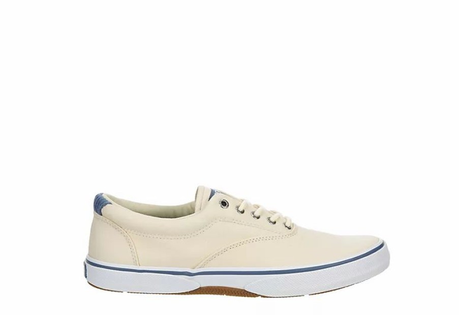 * Sperry Mens Halyard Cvo Sneaker Off White Men