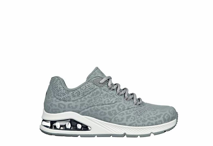 * Skechers Womens Uno 2 Sneaker Grey Women