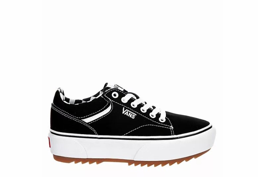 * Vans Womens Seldan Platform Sneaker Black Women