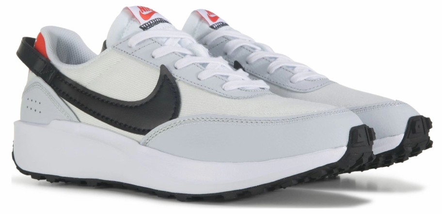 * Nike Men'S Waffle Debut Retro Sneaker Grey/Black/Red Men