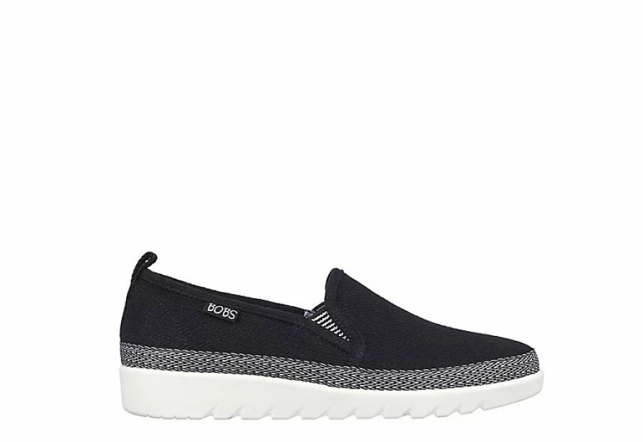 * Skechers Womens Flexpadrille Hi Pleasant Harmony Slip On Sneaker Black Women