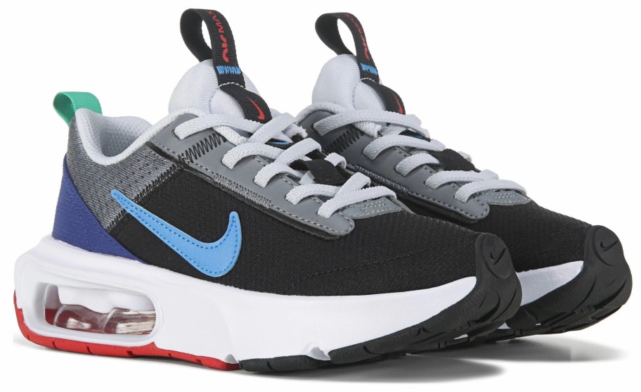 * Nike Kids' Air Max Intrlk Lite Sneaker Little Kid Blue/Grey Boys