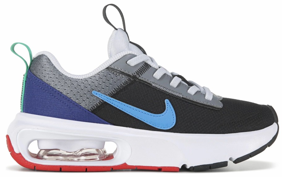 * Nike Kids' Air Max Intrlk Lite Sneaker Little Kid Blue/Grey Boys