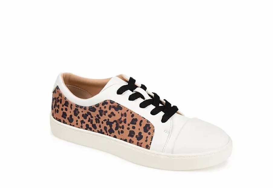 * Journee Collection Womens Taschi Sneaker Leopard Women