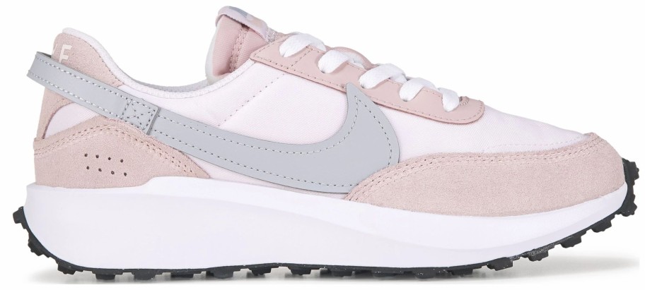 * Nike Women'S Waffle Debut Retro Sneaker Pink/Grey/White Women