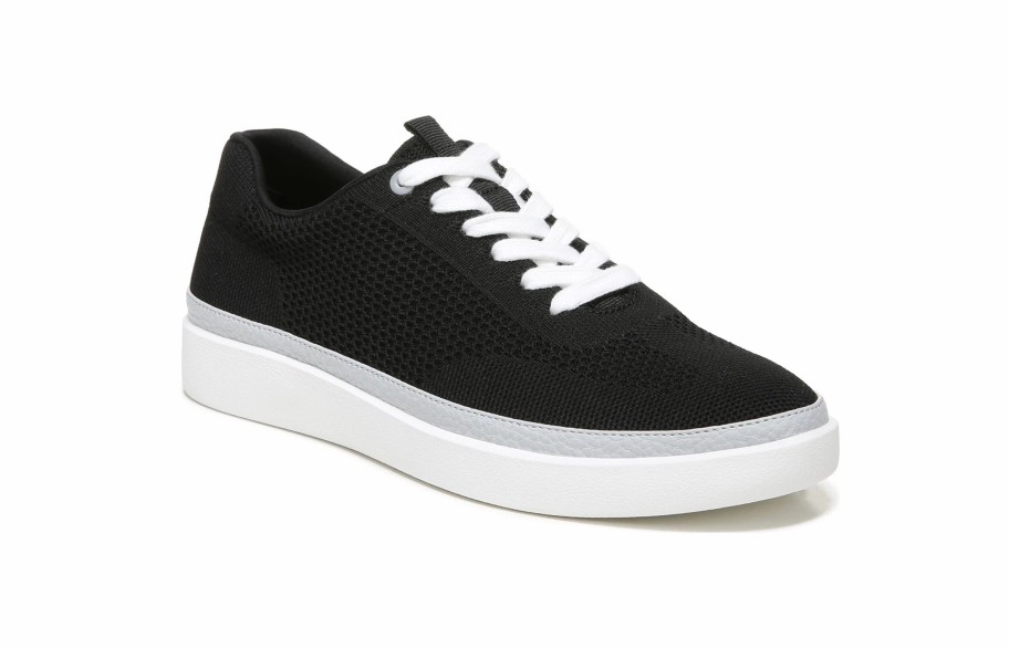 * Women'S Galia Sneaker Black Knit Women