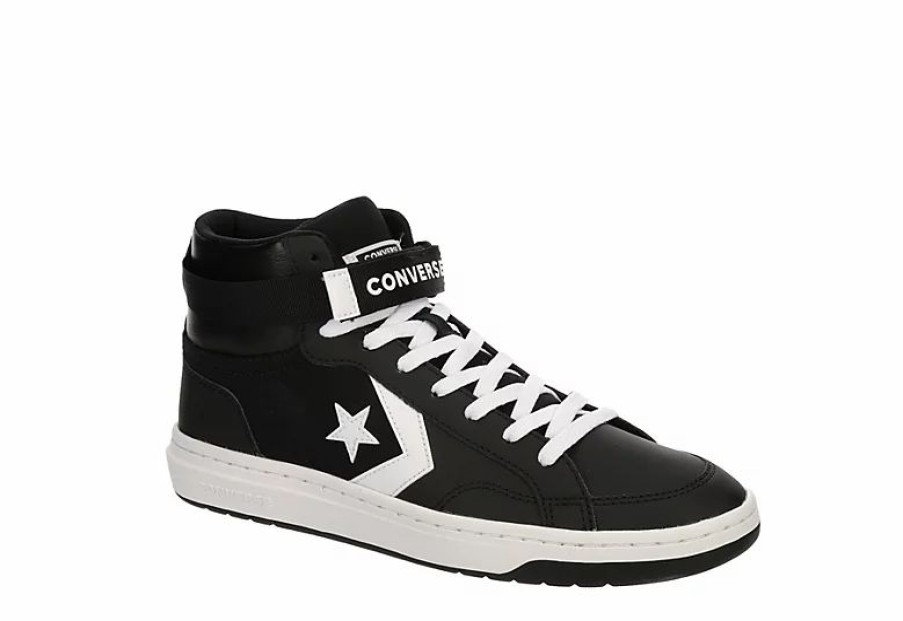 * Converse Mens Pro Blaze Strap Sneaker Black Men