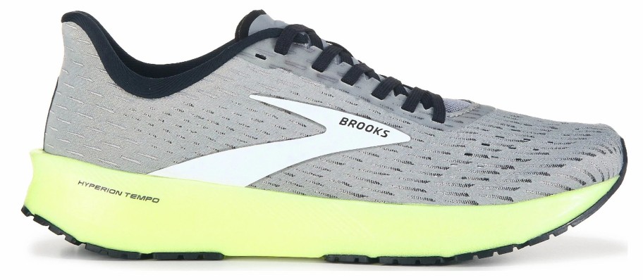 * Men'S Hyperion Tempo Running Shoe Grey/Black/Lime Men