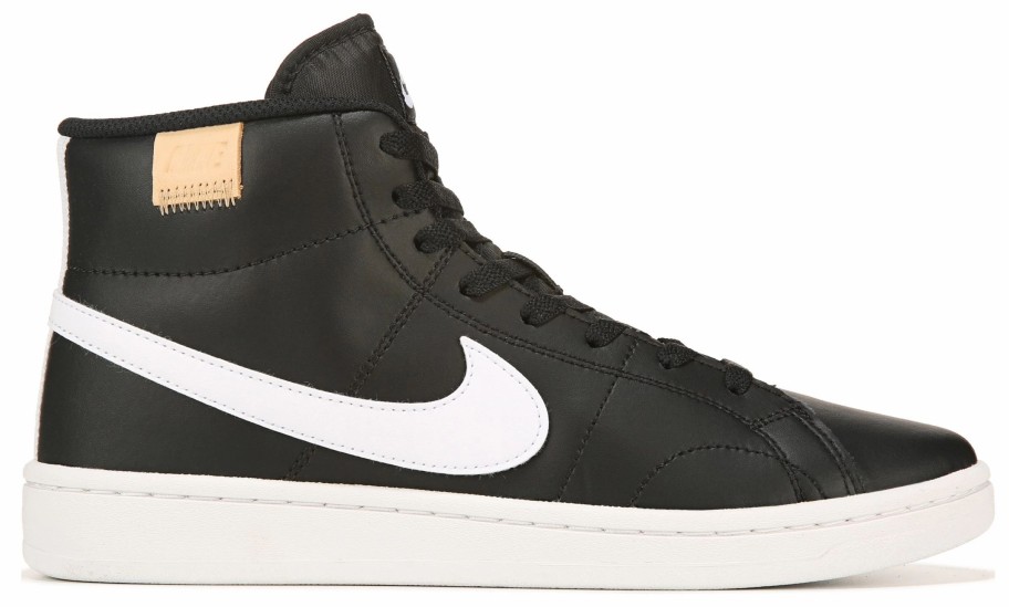 * Nike Men'S Court Royale 2 High Top Sneaker Black/White Men