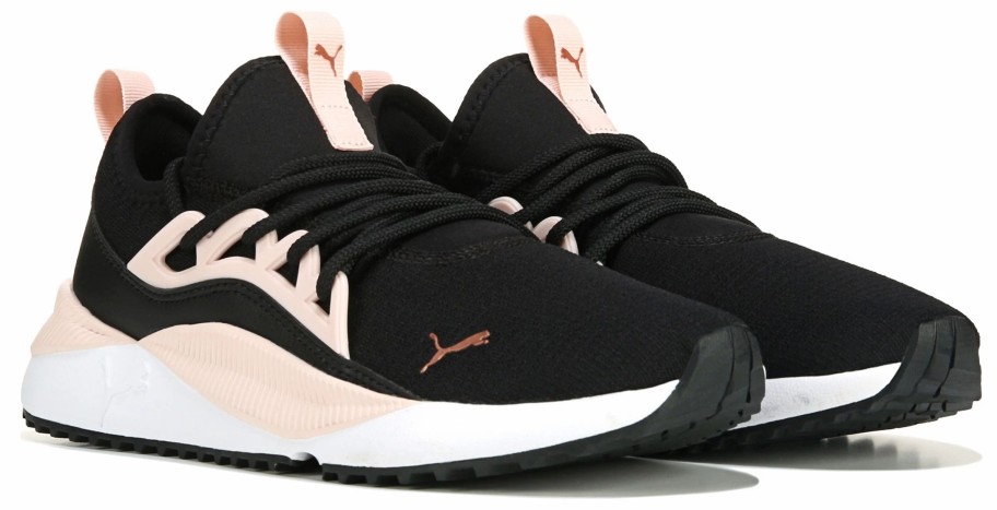 * Puma Women'S Pacer Future Allure Sneaker Black/Pink/Rose Gold Women