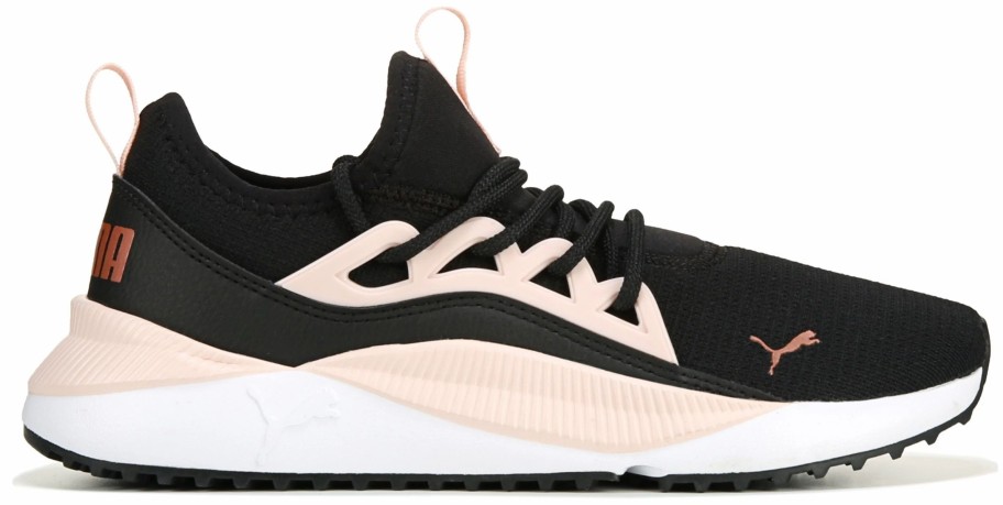 * Puma Women'S Pacer Future Allure Sneaker Black/Pink/Rose Gold Women