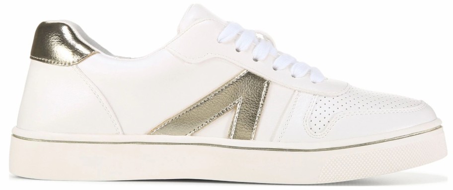 * Mia Women'S Krew Court Sneaker White/Soft Gold Women