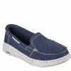 * Skechers Womens Arch Fit Skipper Playful Slip On Sneaker Navy Women